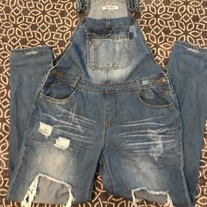 Hot kiss overalls size 8!!